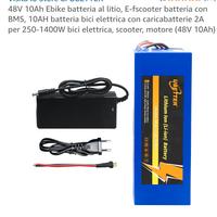 48V 10Ah  batteria al litio, batteria con BMS x bi