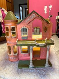 Casa delle Bambole Barbie Vintage a Due Piani – St