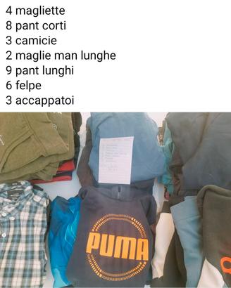 kit 35 pezzi 11/13 anni