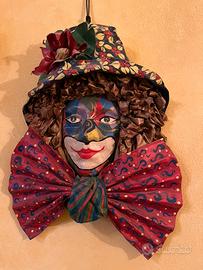Maschera in cartapesta leccese