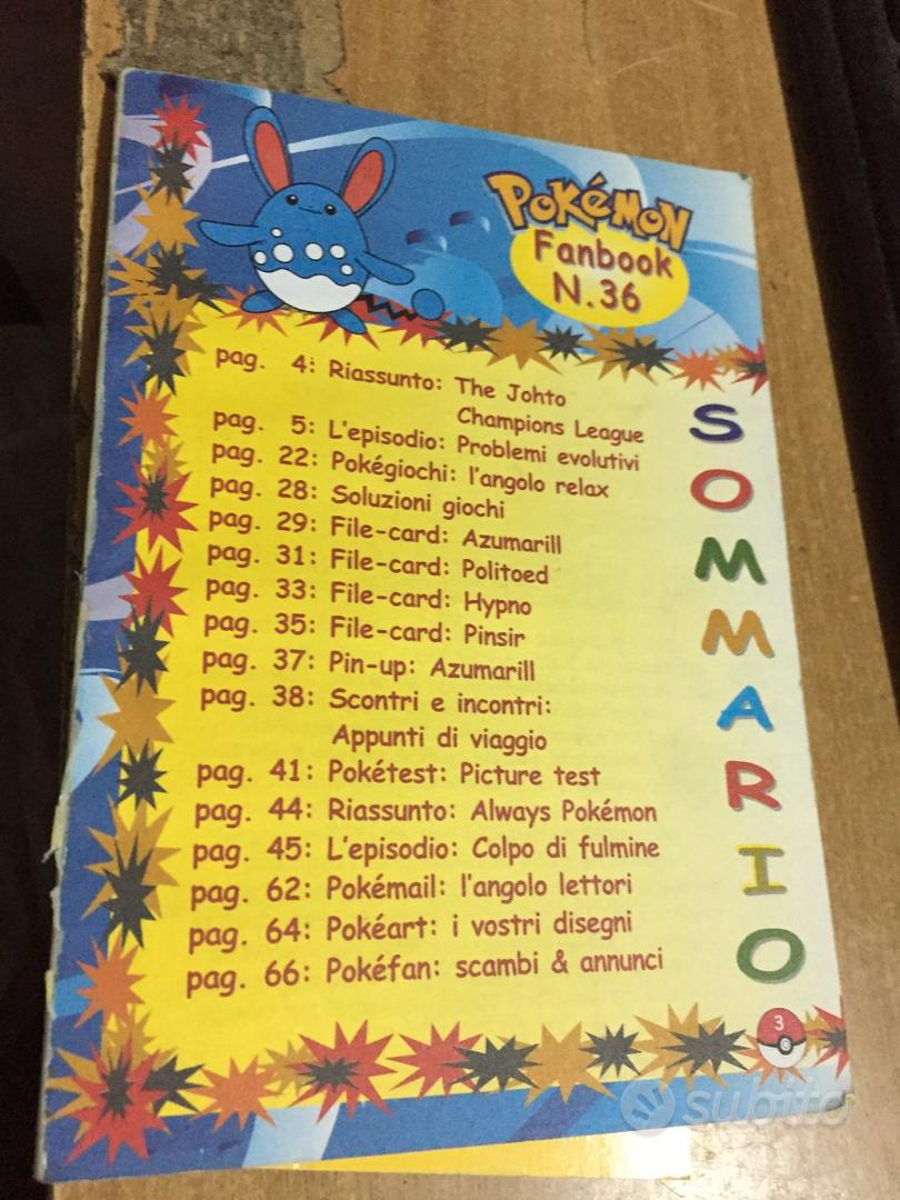 4688NN-Pokemon Fanbook 36 - Libri e Riviste In vendita a Caserta