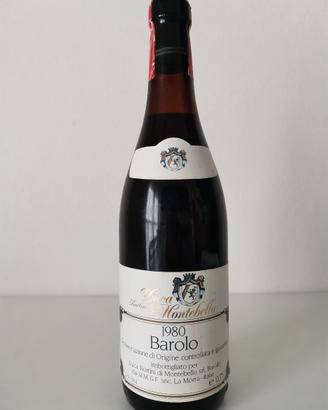 Bottiglia di vino Barolo 1980 Duca Bortini Di M