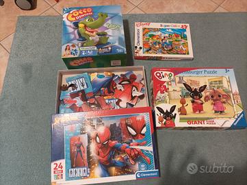 puzzle per bambini e gioco
