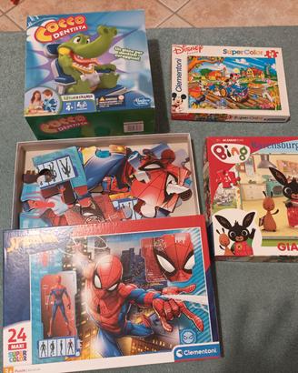 puzzle per bambini e gioco