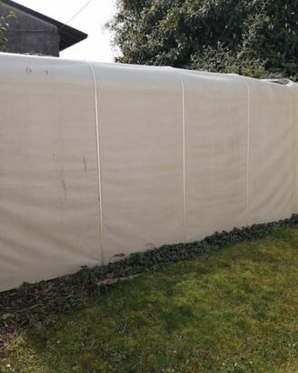 Tendone box auto a tunnel/tensostruttura