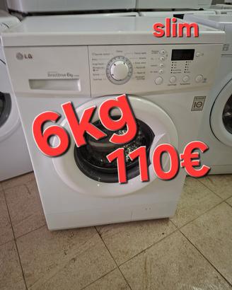 Lavatrice Lg 6kg slim motore direct drive 1000giri