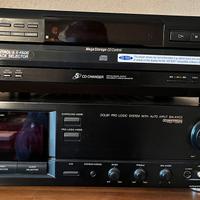 Amplificatore e CD player SONY