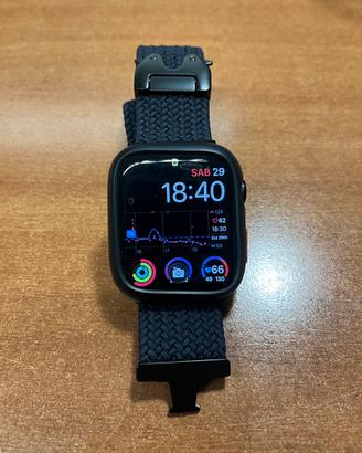 Apple watch serie 8 - 45 mm blu mezzanotte