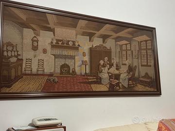 Quadro in tela intrecciata  canvas