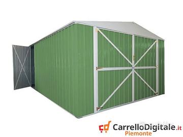 Box auto in Acciaio lamiera 360x514 verde chiaro
