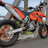 TELAIO TARGATO KTM EXC 520 1999 MOTARD 2001 2002