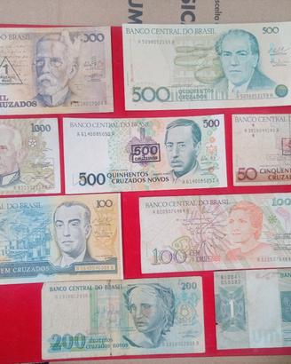Banconote Brasile 