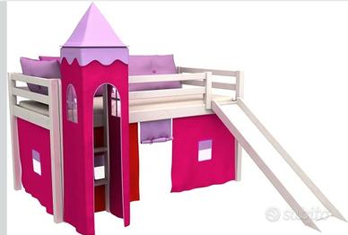 letto per bambine principesse
