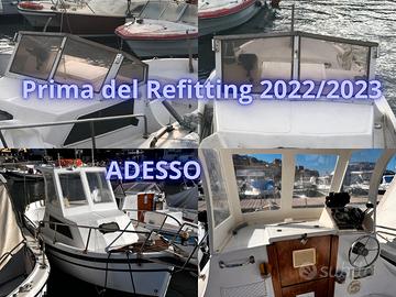 Anaconda 6 metri Pilotina Cantiere Zaccagnino