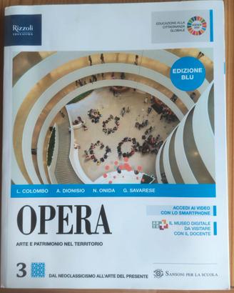 Libro scolastico "Opera 3"