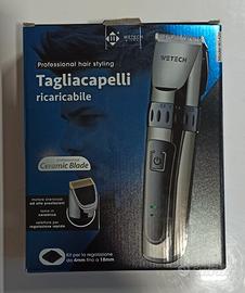 Tagliacapelli ricaricabile Wetech