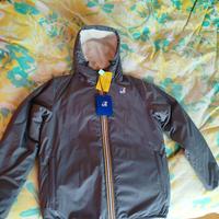 Giacca grigia kway orsetto 3.0 tg M