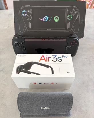 ROG Xbox Ally X + RayNeo Air 3s Pro - bundle
