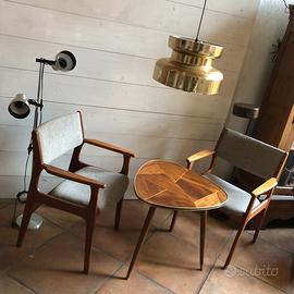 2 Sedie Teak Design Danish Vintage Originali ‘60