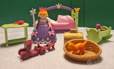 camera letto principessa  playmobil 
