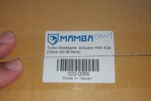 Valvola wastgate turbina barca