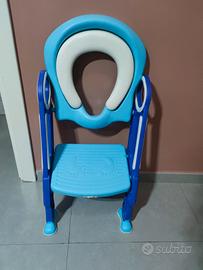 Riduttore WC con scaletta pieghevole