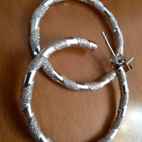 orecchini ad anello argento 925