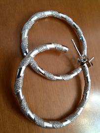orecchini ad anello argento 925