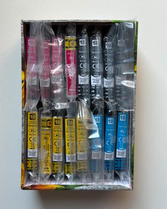 Set cartucce XL stampante Epson nuove sigillate