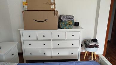 CASSETTIERA BIANCA MOD. IKEA HEMNES