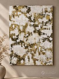 Quadro Materico Wabi-Sabi Astratto Pezzo Unico