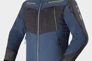 Giacca moto uomo LS2 ZIRCONIUM EVO Blu black Yello