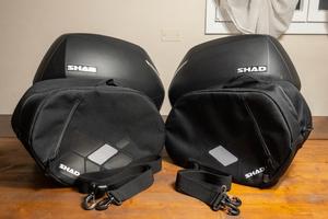 Coppia valigie laterali Shad SH36 Carbon