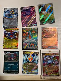 Lotto carte Pokemon fiamme spettrali