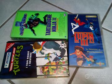 Vhs turtles e Lupin