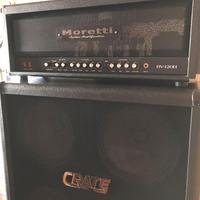 amplificatore chitarra modificato più 2 casse 4x12