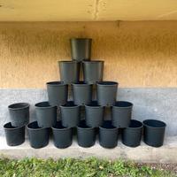 24 Vasi tondi per piante, fiori, orto, semina