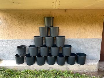 24 Vasi tondi per piante, fiori, orto, semina