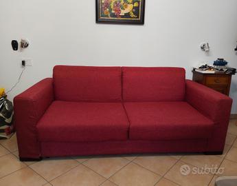 Divano letto tre posti sfoderabile DONDI salotti