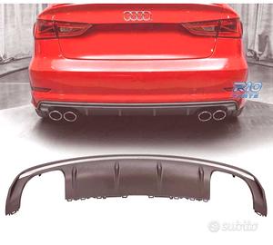 DIFFUSORE AUDI A3 8V SEDAN S LINE 13-16 LOOK S3