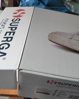 SCARPE SUPERGA 2790 COTWLINEA UP DOWN WHITE N. 37