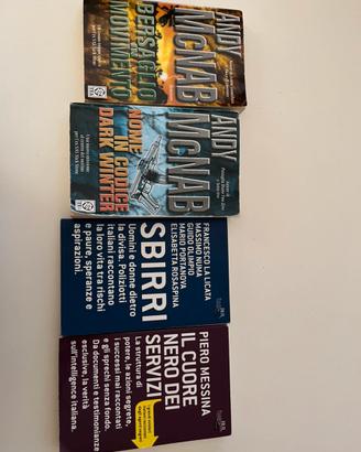 Libri vari - Andy McNab ecc