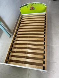 Letto con cassettone