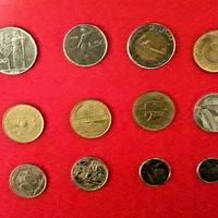 81 monete Lire Italiane 12 tipologie - in blocco