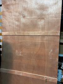 Contenitore/cassa in legno con coperchio