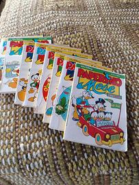 Collezione 7 numeri  Topolino anni 80