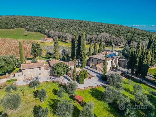 Agriturismo ben curato in un'eccellente posizione