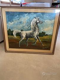 Quadro Olio su Tavola "BRADO" - Cesare Camerini