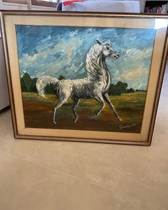 Quadro Olio su Tavola "BRADO" - Cesare Camerini