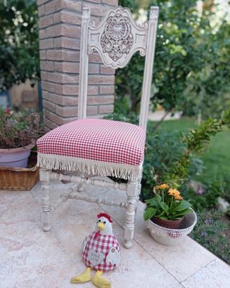 sedia country chic 